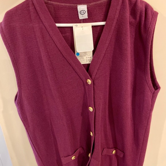 Sleeveless sweater vest - Picture 1 of 1